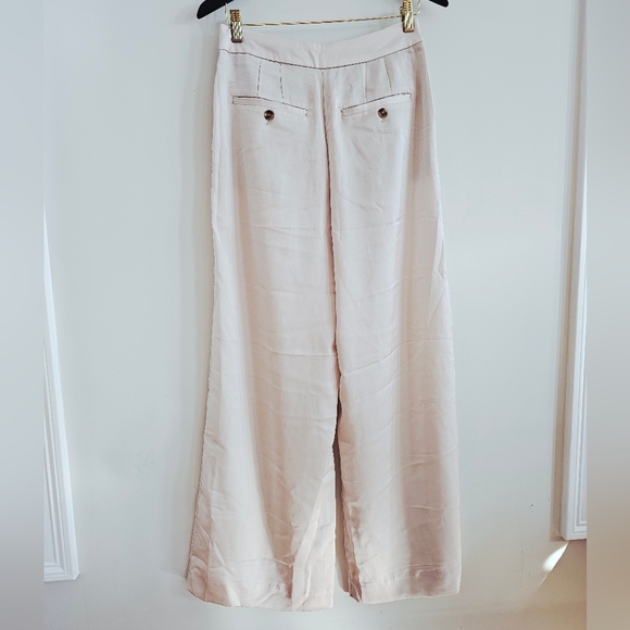 Banana Republic Satin Pleated Wide Leg Pants - Picture 11 of 14